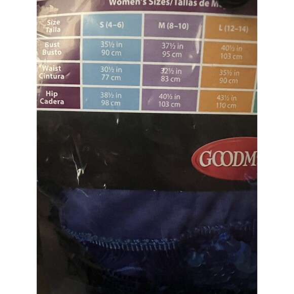 Flapper Costume Gatsby Roaring 20s Halloween Fancy Dress Royal Adult L 12-14 - Picture 2 of 5